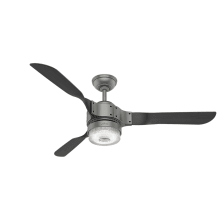 Apache 54" 3 Blade Integrated LED Indoor Ceiling Fan with Smart Home Technology