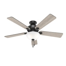 Swanson 52" Indoor Ceiling Fan with LED Light Kit - Bowl Shade