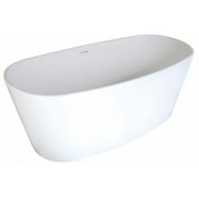 Free Standing Acrylic Soaking Tub with Drain
