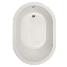 Drop In or Undermount Acrylic Soaking Tub with Drain