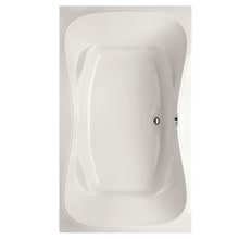 Monterey 60" Drop In Acrylic Soaking Tub with Center Drain, Drain Assembly, and Overflow