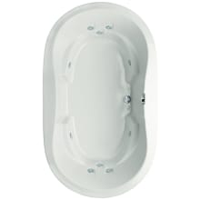 Drop In or Undermount Acrylic Whirlpool Tub with Drain