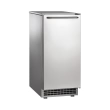Nugget Ice Machine with 22 Lbs. Storage Capacity and 85 Lbs. Daily Production