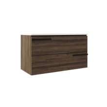 Accent 36" Single Wall Mounted Vanity Cabinet - Less Vanity Top
