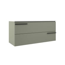 Accent 48" Double Wall Mounted Vanity Cabinet - Less Vanity Top