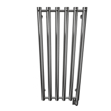 Tuzio Rosendal 16-1/2" W x 37-1/2" H Hydronic Steel Towel Warmer - Valve Set and Installation Kit Not Included