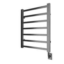 Tuzio Milano 23-1/2"W x 31"H 110 V Hardwired Steel Towel Warmer