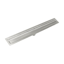 60" WedgeWire Linear Shower Drain Kit with 2" Outlet