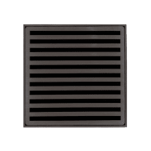 Lines 5" Drain Grate Only for Select Infinity Drain Center Drains