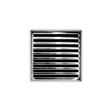 3-7/8" Grate Style Center Drain - Includes 2" Clamp Down Drain