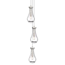 Malone 6 Light 8" Wide Multi Light Pendant