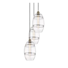 Vaz 3 Light 15" Wide Multi Light Pendant