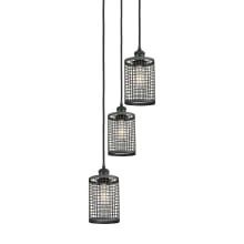 Nestbrook 3 Light 19" Wide Cage Multi Light Pendant