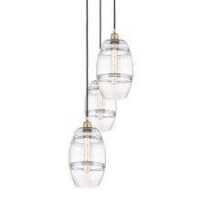 Vaz 3 Light 15" Wide Multi Light Pendant