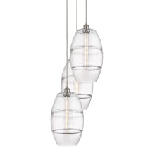 Vaz 3 Light 17" Wide Multi Light Pendant