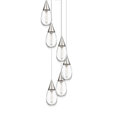 Malone 6 Light 17" Wide Multi Light Pendant