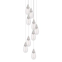 Malone 9 Light 21" Wide Multi Light Pendant