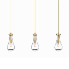 Owego 3 Light 37" Wide Linear Pendant