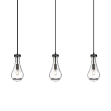 Owego 3 Light 37" Wide Linear Pendant