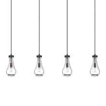 Owego 4 Light 49" Wide Linear Pendant