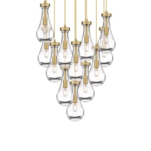 Owego 12 Light 25" Wide Multi Light Pendant