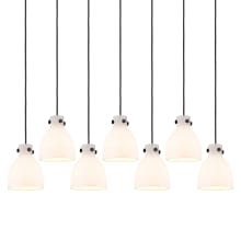 Newton Bell 7 Light 52" Wide Linear Pendant