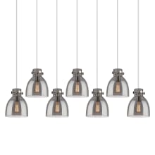 Newton Bell 7 Light 52" Wide Linear Pendant