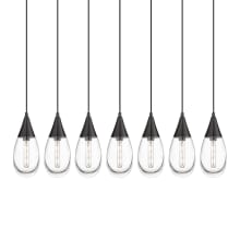 Malone 7 Light 50" Wide Linear Pendant