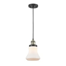 Bellmont 6" Wide Mini Pendant - Cord Suspension