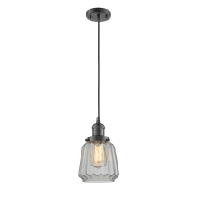 Chatham 6" Wide Mini Pendant - Cord Suspension