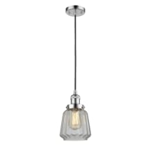 Chatham 6" Wide Mini Pendant - Cord Suspension