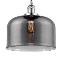 X-Large Bell Single Light 12" Wide Pendant with Adjustable Cord