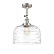 Bell 12" Wide Semi-Flush Ceiling Fixture