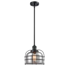 Large Bell Cage 9" Wide Mini Pendant - Downrod Suspension