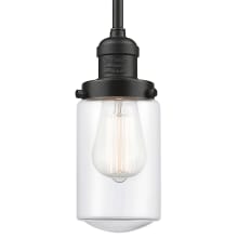 Dover 10" Tall Mini Rod Hung Pendant