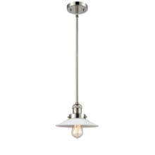 Halophane 9" Wide Mini Pendant - Downrod Suspension