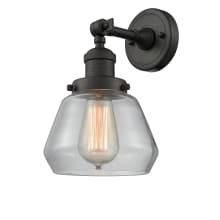 Fulton Single Light 11" Tall Bathroom Sconce with Multiple Shade Options