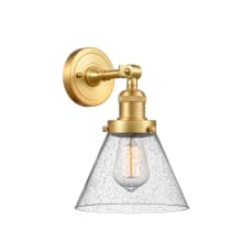 Cone 11" Tall Wall Sconce