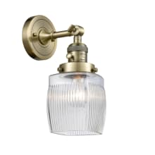 Colton Single Light 11" Tall Bathroom Sconce