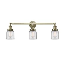 Bell 3 Light 30" Wide Commercial Vanity Light