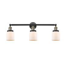 Bell 3 Light 30" Wide Commercial Vanity Light