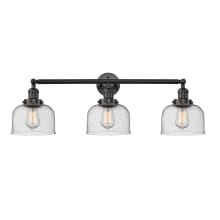 Bell 3 Light 32" Wide Commercial Vanity Light