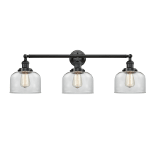 Bell 3 Light 32" Wide Commercial Vanity Light