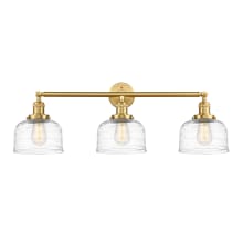 Bell 3 Light 32" Wide Vanity Light