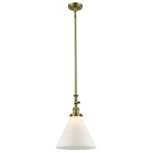 X-Large Cone 12" Wide Single Pendant