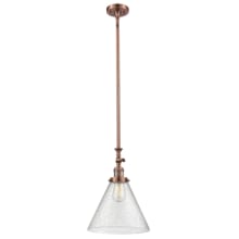 X-Large Cone 12" Wide Single Pendant