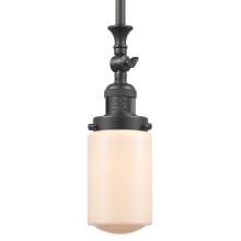 Dover 5" Wide Mini Rod Hung Adjustable Pendant