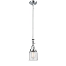 Small Bell 5" Wide Adjustable Mini Pendant