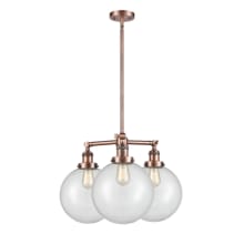 X-Large Beacon 3 Light 24" Wide Chandelier