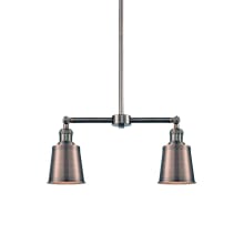 Addison 2 Light 21" Wide Linear Chandelier